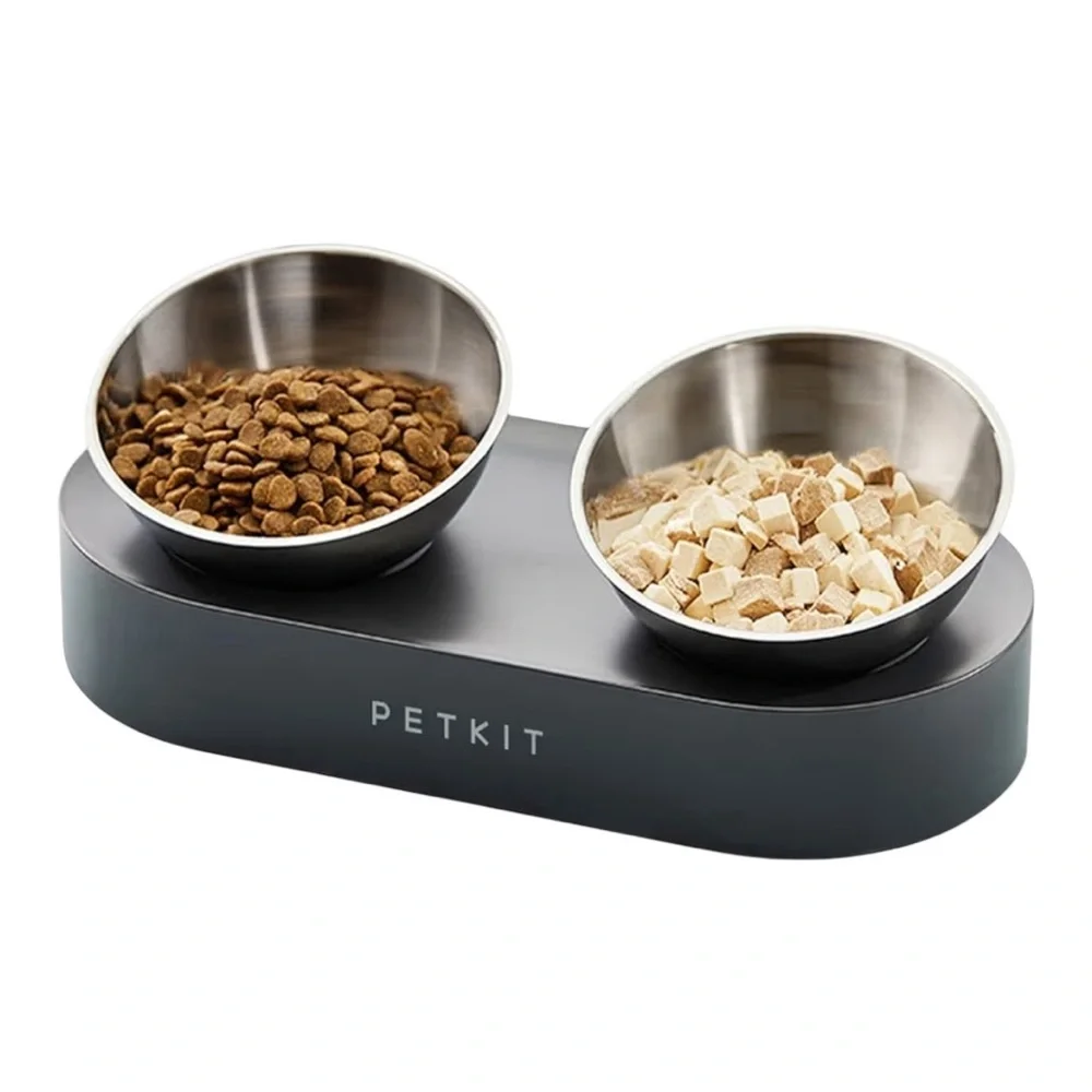 Raised/Elevated Stainless Steel Cat/Dog Food Dishes